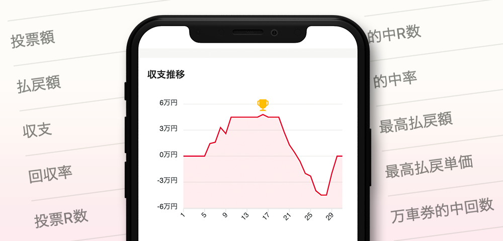 2 投票成績・収支分析機能